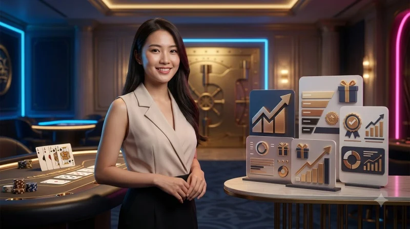 Ảnh minh họa bảng quản lý vốn và giới hạn cược slot với phong cách hologram hiện đại