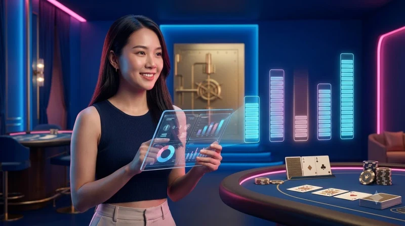 Ảnh minh họa sự khác biệt giữa chọn mức cược sai và đúng khi chơi slot trực tuyến