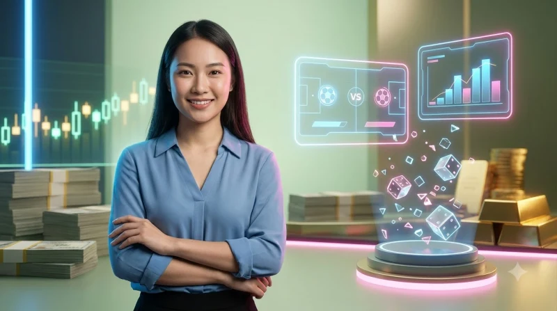Ảnh minh họa tiêu chí chọn nhà cái uy tín với biểu tượng shield và các nút xác minh trừu tượng