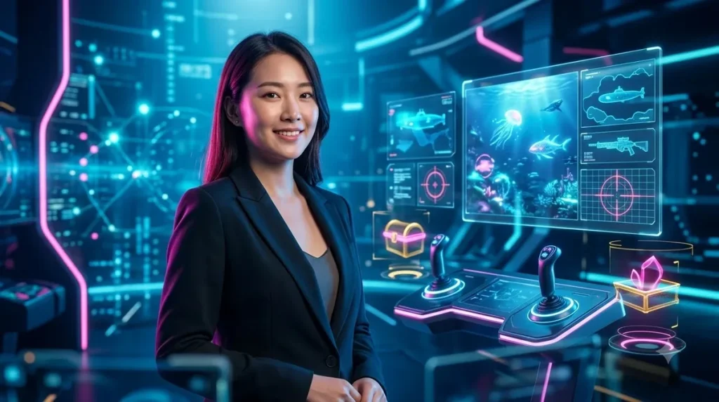Cảnh bắn cá sống động trong thế giới đại dương tuyệt đẹp