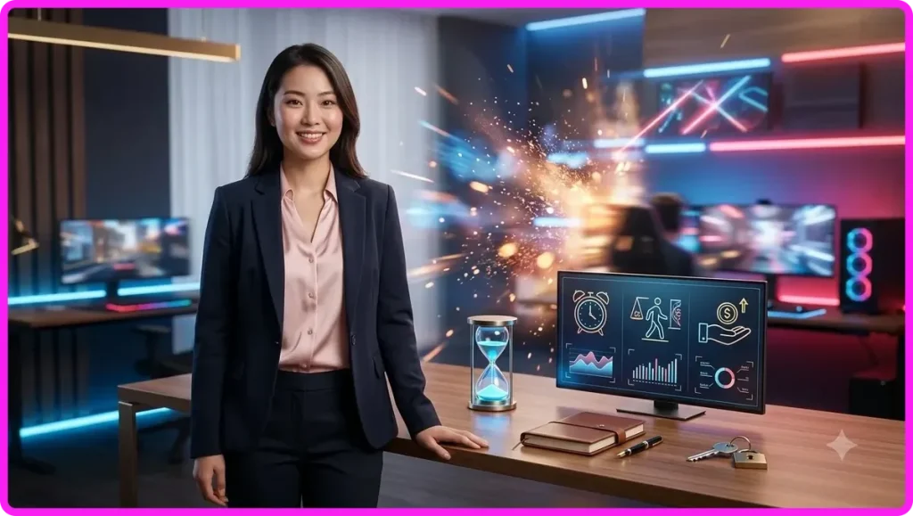 Người chơi thể hiện sự chủ động trong chơi có trách nhiệm