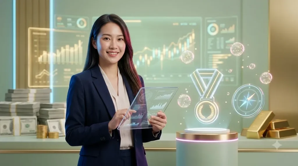 Ghi chú chiến lược đá gà trên máy tính bảng với biểu tượng bảo mật