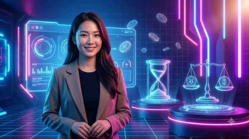 Giao diện kỹ thuật số minh họa các tiêu chí quản lý ngân sách và kiểm soát thời gian