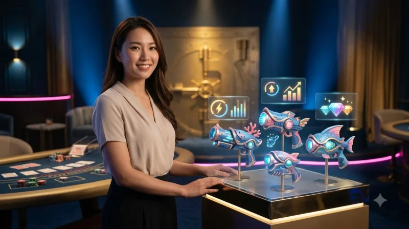 Hệ thống súng bắn cá ALO789 đa dạng mang lại lợi thế cho người chơi bắn cá
