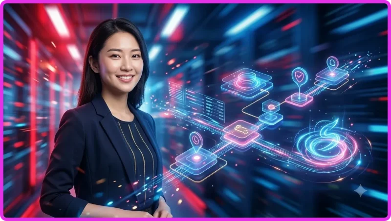 Minh họa cảm giác an tâm khi thực hiện giao dịch rút tiền thành công trên thiết bị di động.