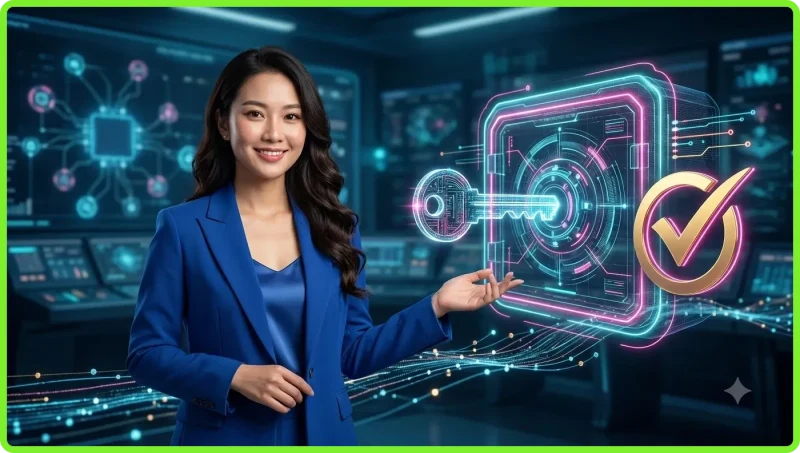 Smartphone hiển thị biểu tượng làm mới mật khẩu trên bàn làm việc kỹ thuật số, minh họa lý do cần khôi phục pass